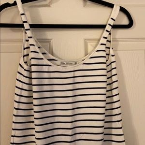 Zara Knit striped maxi